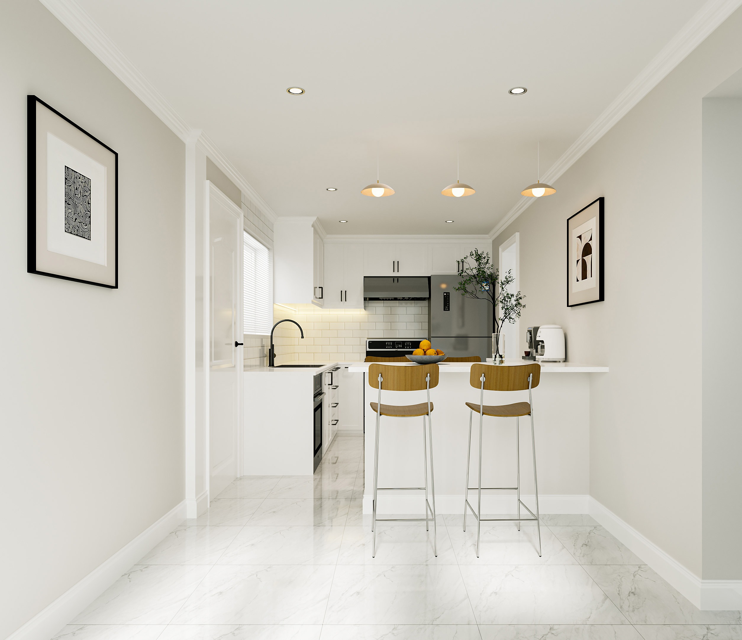 minimalist style kitchen design